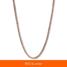 in stock Rose Gold Cable Chain Necklace For Everyday Luxury, Luxury Tarnish Resistant Rose Gold Chain Necklace, Rose Gold Jewelry With Cable Chain For Formal Occasions, Classic Rose Gold Chain Necklace For Anniversary, Luxury Rose Gold Chain Necklace For Anniversary, Formal Rose Gold Jewelry With Cable Chain, Formal Rose Gold Cable Chain Jewelry, Formal Rose Gold Necklace With Cable Chain, Formal Rose Gold Cable Chain Necklace