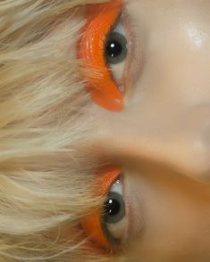 Orange Eyeshadow, Orange Eyes, Orange Aesthetic, Best Beauty Tips, Makati, Sims 4 Cc