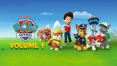 the paw patrol volume 1 is shown in this screenshot from an animated video game