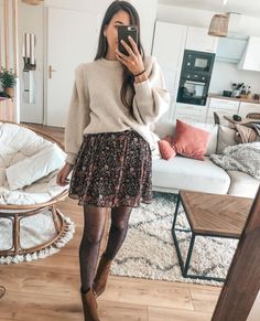 Spring Teacher Outfits, Boho Mode, Beige Outfit, Rock Outfit, Cute Spring Outfits, Trendy Fall Outfits, Outfit Trends, Autumn Outfit, Style Mistakes