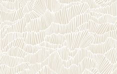 a beige and white wallpaper with wavy lines