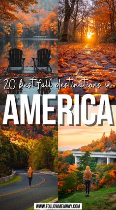 20 Best Fall Destinations in America Best October Vacations In The Us, Best Fall Vacations In The Us, Fall Vacation Ideas U.s. States