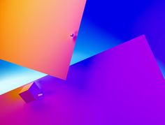 an abstract photo with multiple colors and shapes