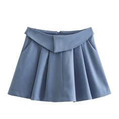 F00158720-101 Chic Stretch Mini Skirt With Pockets, Chic Flowy Mini Skirt With Pockets, Chic Skort With Pockets And Flared Skirt, Chic Skirted Skort With Pockets, Chic Flared Skort With Pockets, Pleated Short Mini Skirt For Day Out, Chic Stretch Skirt With Pockets, Short Elegant Skirt, Chic Pleated Mini Skirt With Pockets