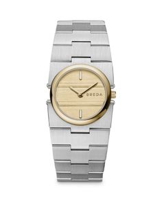 Breda Sync Watch, 25mm New Watch, Jewelry Clasps, Link Bracelets, Two Tone, Silver Gold, Jewelry Accessories, Pick Up, In Store, Buy Online