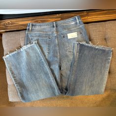 Nwt - Soft, Comfy True To Size Fit Risen Jeans Risen Jeans, Women Rising, Ankle Jeans, Wide Leg, Color Blue, High Rise, Women Shopping, Blue, Color