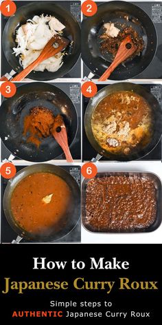 how to make japanese curry roux step - by - step instructions on how to cook