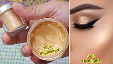 Foxy Makeup, Diy Bronzer, Diy Primer, Diy Makeup Recipe, Diy Eyeshadow, Gold Highlighter, Hippie Mama, Beginner Henna