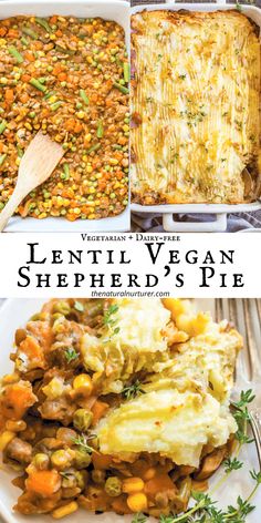 lentil vegan shepherd's pie is an easy and delicious side dish recipe