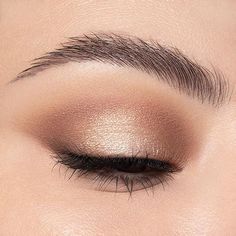 Nude Eye Makeup, Mini Eyeshadow Palette, Wedding Eyes, Shimmer Eye Makeup, Wedding Hairstyles And Makeup