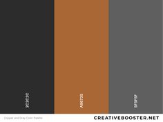 an orange and black color scheme with the words creative