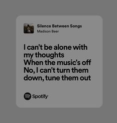 someone is using the spotify app to share their music with friends and family on social media