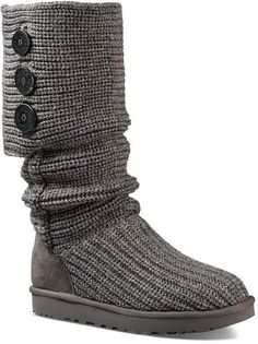 UGG® Classic Cardy Tall Boots Knitted Uggs, Ugg Sweater Boots, Ugg Bailey Boots, Knit Ugg Boots, Ugg Outlet, Ugg Classic Tall, Sweater Boots