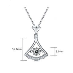 An eye-catching round moissanite dances with ease at the center of this appealing women's necklace, expressing your unstoppable love. Additional round gem set in sterling silver frame the center. Features Moissanite was originally found in meteorites(Chemical name: Silicon Carbide). It was first discovered in 1893, while a scientist was examining meteor samples from a crater in Arizona. After many years, the experts has been recreated moissanite in the laboratory, that make the gemstone with fri White Gold Necklace With Center Round Stone, White Gold Necklace With Center Stone, Diamond White Necklace With Center Stone In Round Pendant, Silver Diamond Necklaces With Center Stone, Formal Silver Necklace With Center Stone, Anniversary Necklace With Round Center Stone, Formal Sterling Silver Necklace With Center Stone, Sterling Silver Necklace With Center Stone, Sterling Silver Necklace With Center Stone For Weddings