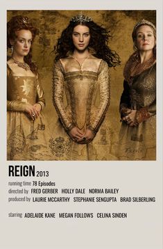 Reign Poster, Reign Serie, Poster Polaroid, Reign Tv Show, Tomb Raider Game, Film Journal, Posters Minimalist