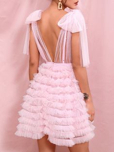 Function Dresses, Fairytale Dress, Sweet 16 Dresses, Pink Tulle, Glam Dresses, Hoco Dresses, Pink Mini Dresses, Stage Outfits