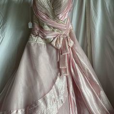 Light Pink. Ball Gown The Top Looks Dirty But It’s Just The Camera Lighting This Is A Heavier Dress, Very Beautiful Strapless Worn Once Light Pink Ball Gown, Pink Ball Gown, Heavy Dresses, Baby Light, Barbie Wedding, Camera Lighting, Ball Gown, Ball Gowns, Pink Ladies