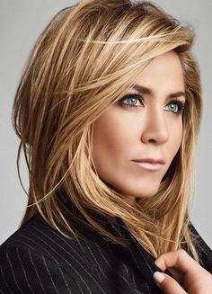 Medium Blonde Hair, Square Face Hairstyles, Hair Color Highlights, Trendy Hair, Celebrity Hairstyles, Hair Today