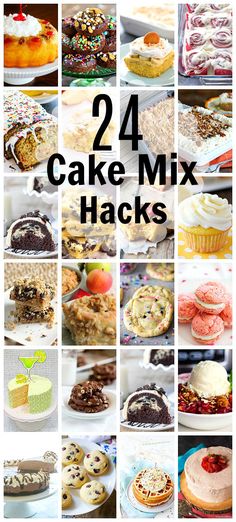 24 cake mix hacks that are easy to make and delicious enough for everyone to enjoy