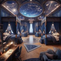 Home Color Palette, Royal Bedroom, Castle Bedroom, Amazing Bedroom Designs, Dream Bedroom Inspiration, Fantasy Bedroom, Fantasy Rooms, Dream Life House, Dream House Rooms