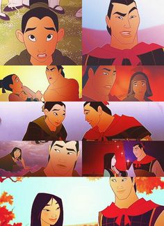 the many faces of prince and princess from disney's animated movie, beauty and the beast