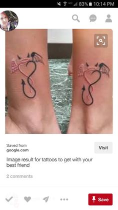 Matching Bff Tattoos, Cute Ankle Tattoos, Cousin Tattoos, Matching Friend Tattoos, Tattoo Placements, Bestie Tattoo, Inspiration Tattoos, Tattoos Geometric