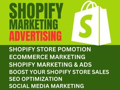 the shopify marketing advertising flyer