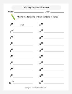 the worksheet for writing grid numbers in order to learn how to read them