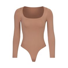 ESSENTIAL LONG SLEEVE SCOOP NECK BODYSUIT | SIENNA High Neck Bodysuit, Mock Neck Bodysuit, Scoop Neck Bodysuit, Cami Bodysuit, Square Neck Bodysuit, Long Torso, Sleeveless Bodysuit, Body Suit, Long Sleeve Bodysuit