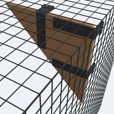 an image of a caged area that looks like it could be used for something