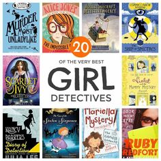 there are many children's books with the title 20 of the very best girl detectives