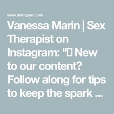 Vanessa Marin | Sex Therapist on Instagram: "👋 New to our content? Follow along for tips to keep the spark alive in your long-term relationship. 

When your secs life starts out strong but slowly fizzles, it’s easy to feel stuck, wondering, *What happened?!* 🤔 Physical connection can fade over time without an obvious ‘why,’ leaving you caught in what feels like an unbreakable secsless cycle. 😞

But here’s the good news: it’s not impossible to fix. ❤️

That’s exactly why we created Your Best Week Ever. 🌟

Here’s exactly what you get:

🔥 7 days of flirty, playful, totally approachable activities (that you’ll feel actually excited to do!)

🔥 Conversation starters to help you get back on the same page and feel closer than ever

🔥 Insights from a licensed therapist — for WAY less than wh