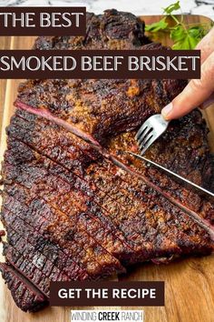 the best smoked beef brisket get the recipe and give it as an appetizer