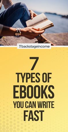 the 7 types of e - books you can write fast and how to use them