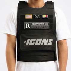 Adjustable Straps Not Bulletproof Fashion Vest Reflective Fashion, Bulletproof Vest, Icon Fashion, Fashion Vest, Reflective Vest, Bullet Proof Vest, Bullet Proof, Man Icon, Vest Designs