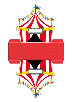 an image of a circus tent cut out