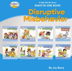 eight children's books with the title disruptive misbehavior