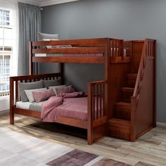 WRESTLER XL CS : Staggered Bunk Beds High Twin XL over Queen Bunk Bed with Stairs Built In Bunk Beds Queen Bottom Twin Top, Twin Top Queen Bottom Bunk Bed, Twin Over Queen Bunk Bed Built In Plans, Twin Over Full Floor Bunk Bed, Twin Over Queen Bunk Bed With Storage, Corner Bunk Beds, Staircase Bunk Bed, Single Bunk Bed, Queen Bunk Beds