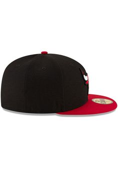 This Chicago Bulls Black Fitted Hat features a front embroidered team logo. You'll be ready to show your Bulls pride with this Cap! Go Bulls! New Era Basic 59FIFTY, Front team embroidered logo, Six panel design with eyelets, Inner fabric sweatband, Fitted sizing, Polyester material, Polyester, Wipe clean with cloth or cleaning kit, 4 Black Flat Bill Fitted Hat For Sports Events, Casual Brimmed Fitted Hat For Baseball Season, Black Fitted Hat With Embroidered Logo For Baseball Season, Sporty Flat Brim Fitted Hat For Fans, Black Flat Brim Baseball Cap For Sports Events, Black Fitted Hat With Flat Brim For Sports Events, Black Fitted Hat With Flat Brim For Sports, Black Visor Hat With Embroidered Logo, Black Flat Brim Fitted Hat For Sports Events