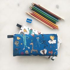 Art by Monica Escobar Allen. It's the perfect grab-and-go kinda thing so creative kids and grown-up kids are always ready to make art. Cute Everyday Pencil Case For Back To School, Novelty School Pencil Case With Pen Holders, Novelty Pencil Case With Pen Holders For School, Playful Pencil Stationery For Everyday Use, Playful Back To School Pencil Case, Playful Stationery With Pen Holders For Everyday Use, Playful School Pencil Case With Pen Slots, Playful Pencil Case With Pen Slots For School, Playful Pencil Case For Everyday Use, Back To School