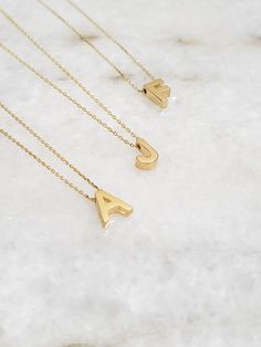 Happy Holidays🎄🤗 ❤️Holiday Shipping Schedule: *USPS Ground Advantage (First Class Mail) until Dec 16 *Priority Mail until Dec 18 The purchase until that date will arrive before Christmas. ❤️Holiday Return Policy: In the holiday season, returns are extended until January 31, 2024. 14k Solid Gold Initial Necklace - 14k Personalized Necklace - Gold Name Necklace - 14k Gold Monogram Necklace - Fine Jewelry 14k Solid Gold Customized Initial Necklace will be stylish and elegant on your neck. You can Gold Monogram Necklace, Gold Letter Pendants, Monogram Necklace Gold, Personalized Gold Necklace, Gold Initial Necklace, Alphabet Necklace, Gold Jewelry Gift, Evil Eye Necklace Gold, Blue Charm