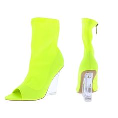 Get Into These Hot Lime Green Wedge Boots, Paired With A Skin Tight Jeans And You Are Ready For The Night. Approximate Heel Height 4 1/2 Inches Summer Ankle-high Green Boots, Summer Green Ankle-high Boots, Green Ankle-high Summer Boots, Trendy Wedge Boots For Spring Parties, Trendy Wedge Heel Spring Boots, Trendy Spring Boots With Wedge Heel, Chic Summer Boots With Wedge Heel, Trendy Summer Boots With Wedge Heel, Fitted Summer Platform Boots