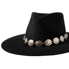 3D WESTERN HATBAND 1 CONCHOS SILVER Short Uggs, Boot Jewelry, Work Boots Men, M F, Hat Band, Hat Sizes, Wallet Men, Boots Men, Cowboy Hats