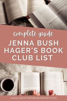 the complete guide to jenny bush's hager's book clublist