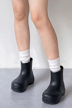 Chunky Rainboots - Hand picked by storets' stylists Height 16cm Casual High Ankle Moto Boots With Chunky Platform, Casual Mid-calf Boots With Chunky Platform, Chunky High Ankle Boots For Fall, Casual Ankle-high Moto Boots With Chunky Platform, Casual Chunky Platform Ankle Boots, Casual Ankle Boots With Chunky Platform, Trendy Chunky Ankle Boots, Casual Chunky Platform Ankle Moto Boots, Trendy Chunky Heeled Boots For Winter