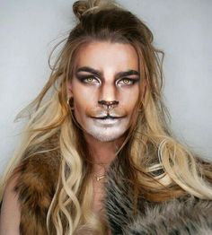 Beaver Costume, Fantasy Make-up, Halloweenský Makeup, Animal Makeup, Theatrical Makeup, Apex Predator, Special Effects Makeup, Halloween Costumes Makeup