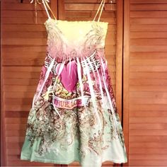 Brand New Exist Love Me Forever Tie Strap Dress - Top Part Is Elastic Cinched- Tie Strap Dress, Ethiopian Opal Ring, Love Me Forever, Dress Top, Clothing Ideas, Strap Dress, Top Dress, Love Me, Ethiopian Opal