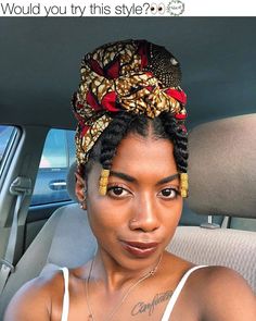 Headwrap Hairstyles, 4b Hair, Hair Wrap Scarf, Hair Scarf Styles, Mode Turban, Head Scarf Styles, Protective Style, Natural Styles