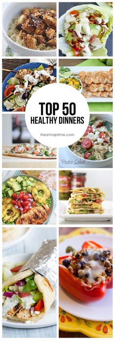 the top 50 healthy dinner ideas