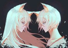 Anime Tv Series, Long White Hair, Shojo Anime, Ange Demon, Male Character, Anime Fandom